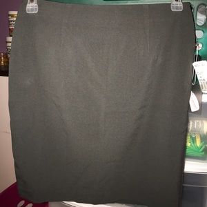 Charcoal Pencil Skirt